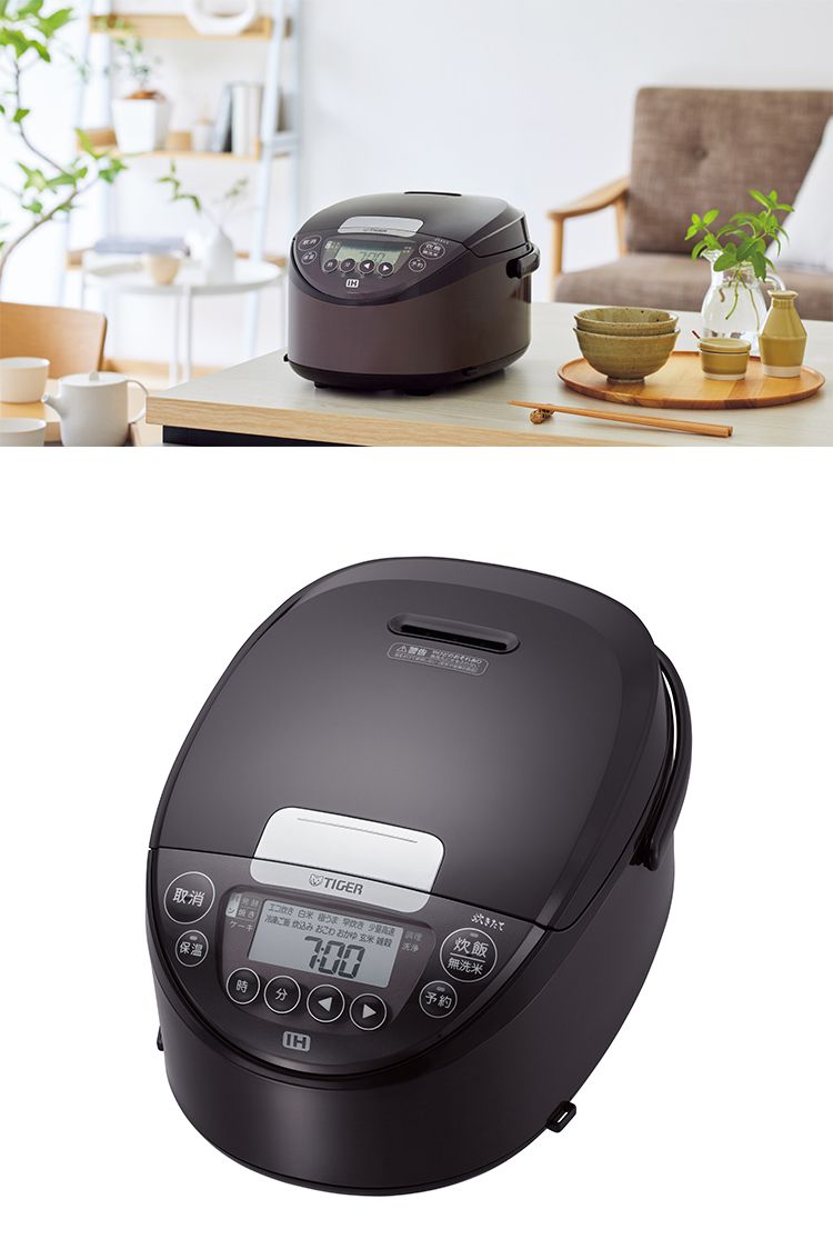 楽天市場】タイガー魔法瓶 IHジャー炊飯器 1升炊き ブラウン JPW-D180T