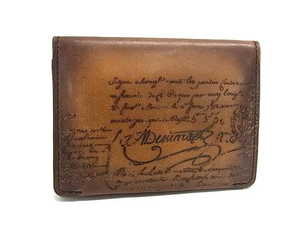 楽天市場】Berluti ベルルッティ カリグラフィ レザー カードケース