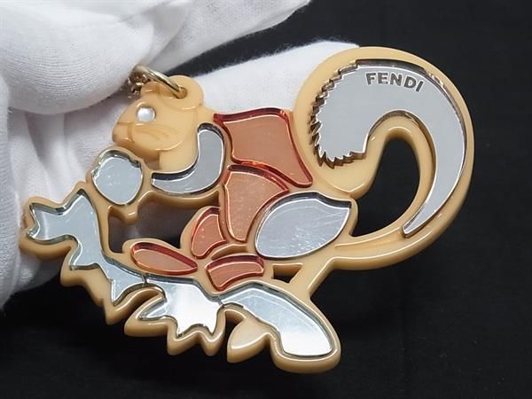 楽天市場】□極美品□ FENDI フェンディ リス キーホルダー キーリング