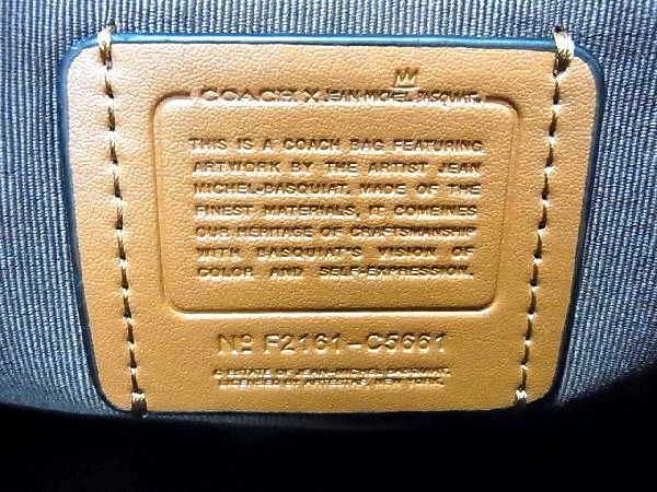 楽天市場】□新品□未使用□ COACH コーチ C5661 バスキア コラボ