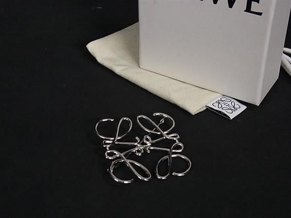 楽天市場】□極美品□ LOEWE ロエベ アナグラム ピンブローチ
