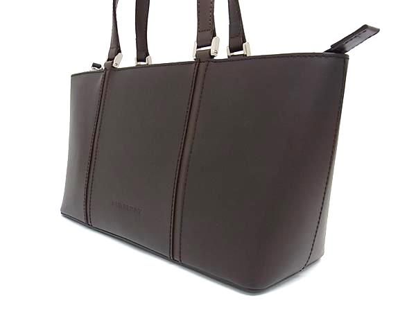 楽天市場】□新品□未使用□ BURBERRY バーバリー レザー ハンドバッグ