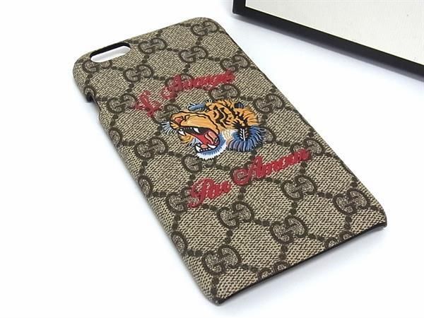 楽天市場】□新品同様□ GUCCI グッチ GG柄 PVC iPhone6 plus対応