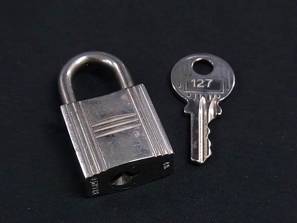楽天市場】□美品□ HERMES エルメス カデナ 南京錠 パドロック 127 鍵