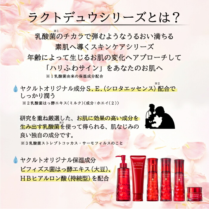 楽天市場】ヤクルト ラクトデュウ S．E．シリーズ 5点セット