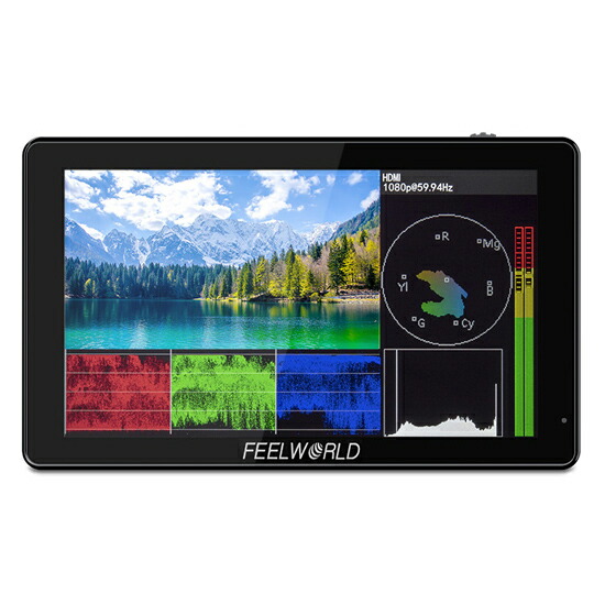 楽天市場】FEELWORLD LUT6 フィールワールド 6インチ モニター 2600nit