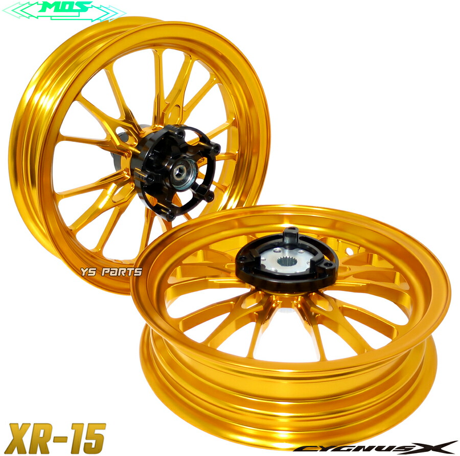 楽天市場】【送料無料】[NEWデザイン]MOS XR-15 鍛造ホイール前後