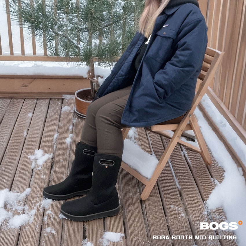 楽天市場】スノーブーツ レディース ボグス BOGA BOOTS MID QUILTING
