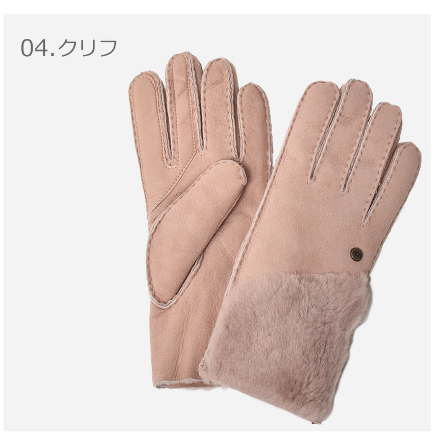 楽天市場】アグ 手袋 UGG シープスキン グローブ ダブルジップ