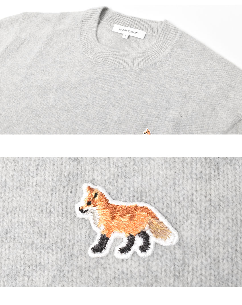 楽天市場】メゾンキツネ セーター MAISON KITSUNE BABY FOX PATCH