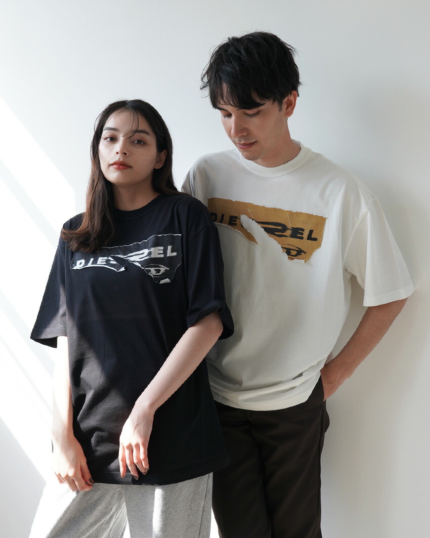 楽天市場】ディーゼル 半袖Tシャツ DIESEL T-WASH-POFF メンズ