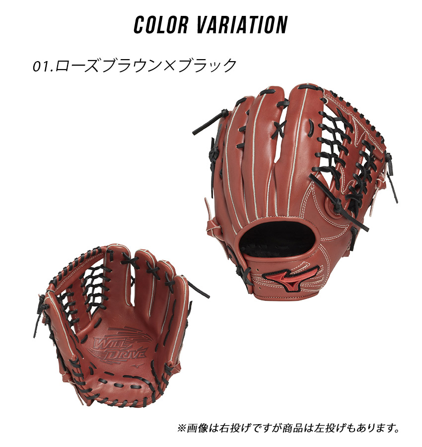 楽天市場】ミズノ グローブ MIZUNO 軟式用ウィルドライブ レッド IBE