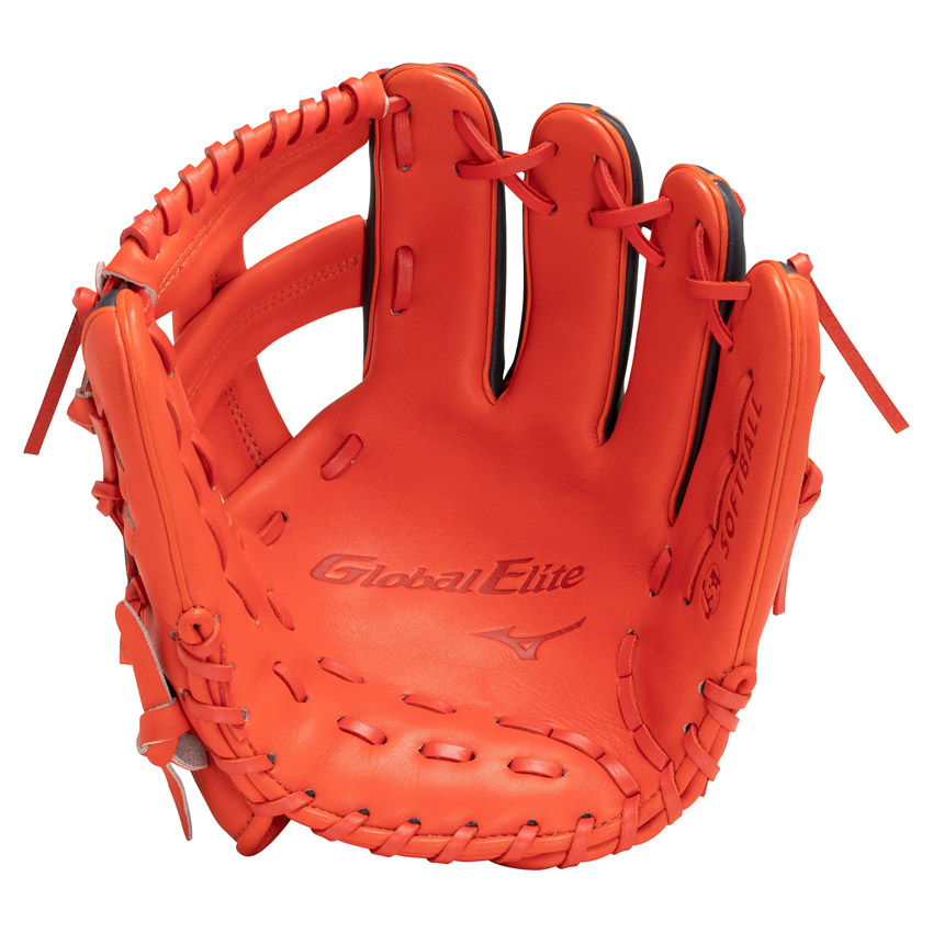Mizuno Global Elite 4 Series 軟式グローブ オレンジ 楽天市場