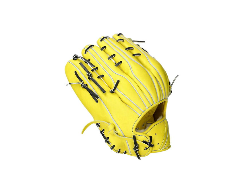 asics イエロー 軟式内野手グローブ プロフェッショナルスタイル 井口