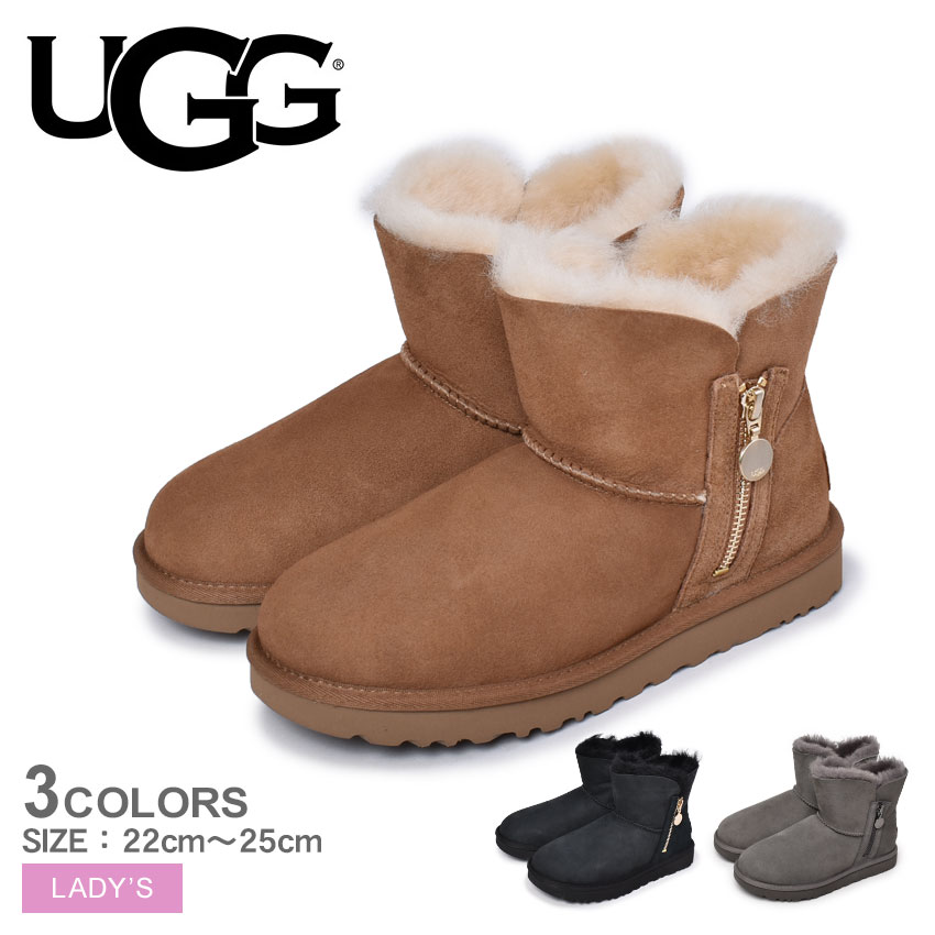 楽天市場】アグ ベイリー ジップ ミニ ブーツ UGG BAILEY ZIP MINI