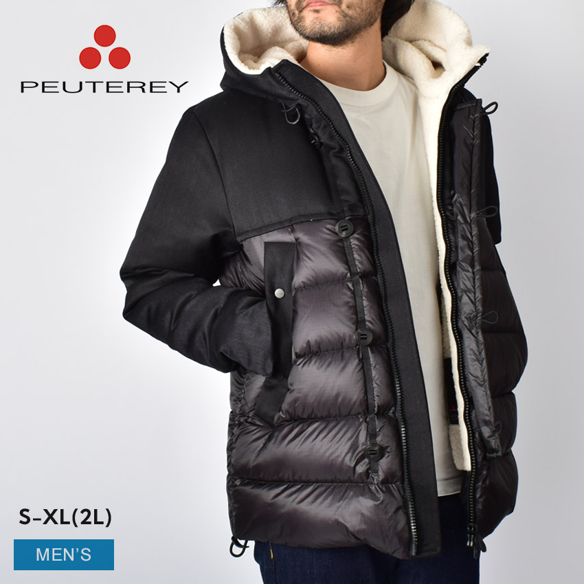 楽天市場】ピューテリー ダウンジャケット メンズ LICH TV BMAT 01