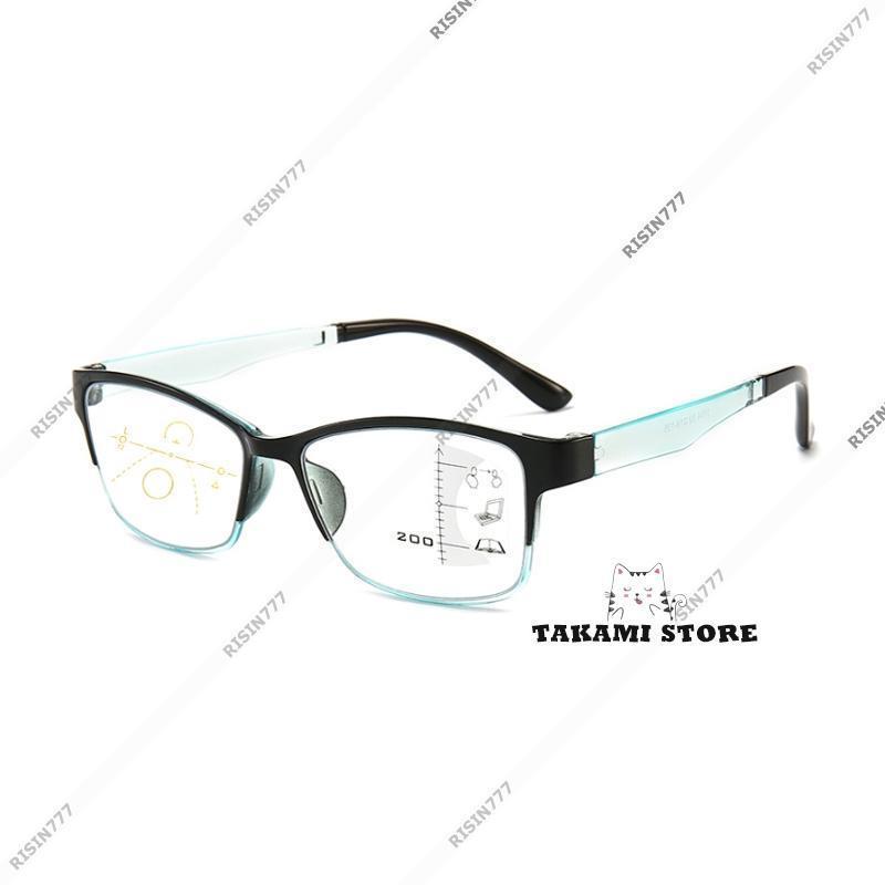 楽天市場】老眼鏡 おしゃれ 自動にスマートズーム 遠近両用 累進多焦点