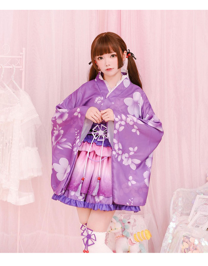 楽天市場】和服 着物 コスプレ 大正ロマン 袴 はかま ドレス ミニ