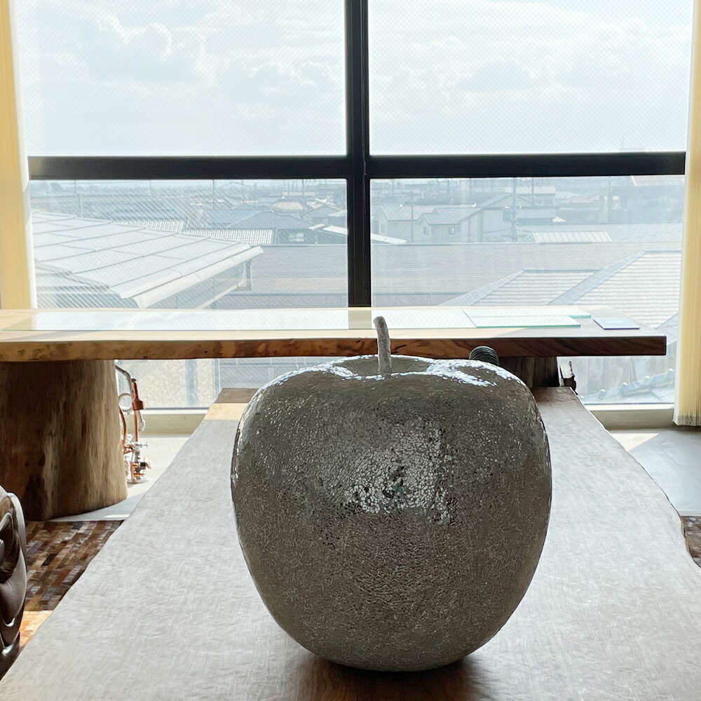 炭アート りんご炭 ウォールアート オブジェ アートパネル インテリア