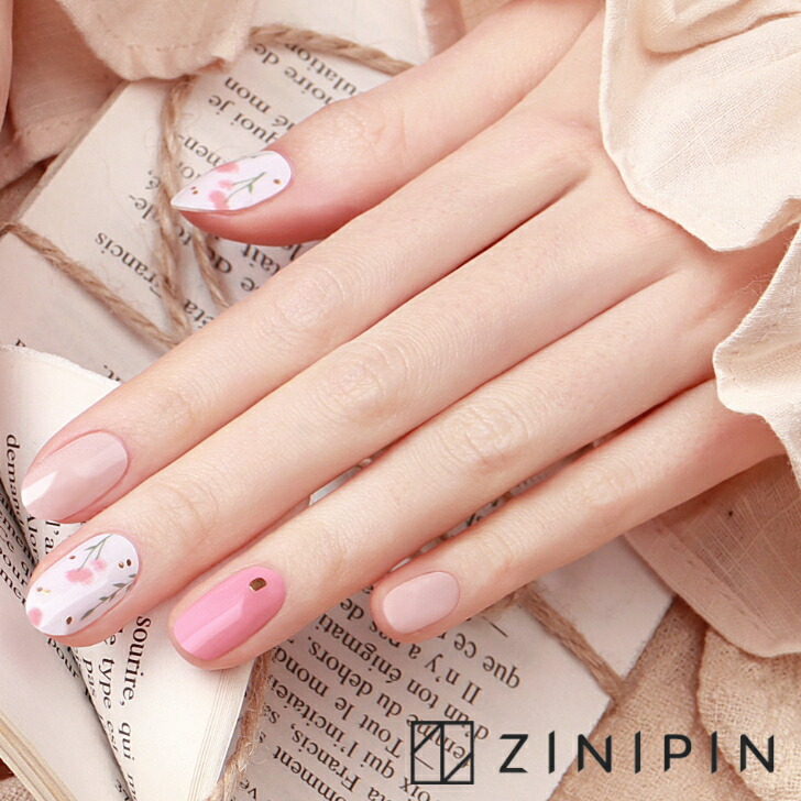 楽天市場】貼るだけ 簡単 ネイルシール 花【ののはなストーリー