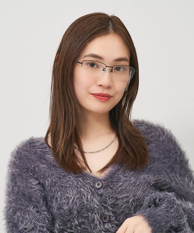 楽天市場】| ウェリントン型 メガネ (グレー(ガンメタ)) Zoff FASHION