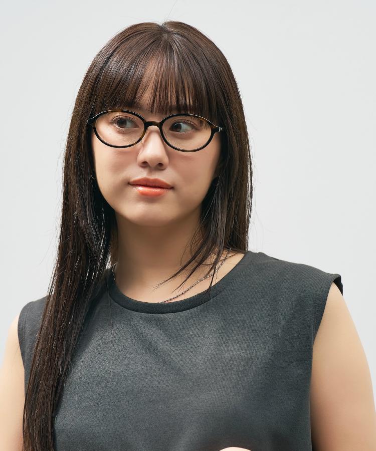 楽天市場】|Zoff AOI IHARA オーバル型 クリア サングラス （UV100