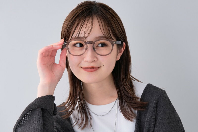 zoff ZA221005-49A1 度入りウェリントンメガネ べっ甲 ケース付 zoff