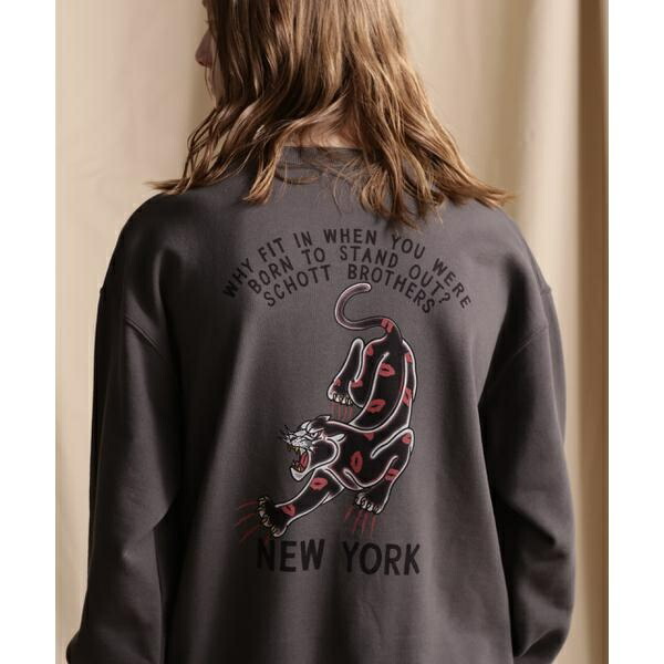 楽天市場】CREW SWEAT KISS PANTHER／クルーネックスウェット