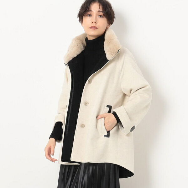 楽天市場】〔 TALLサイズ 〕 アンゴラウール Aラインショートコート