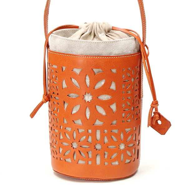 楽天市場】リネンカットワーク 筒型ショルダーバッグ／ゲンテン