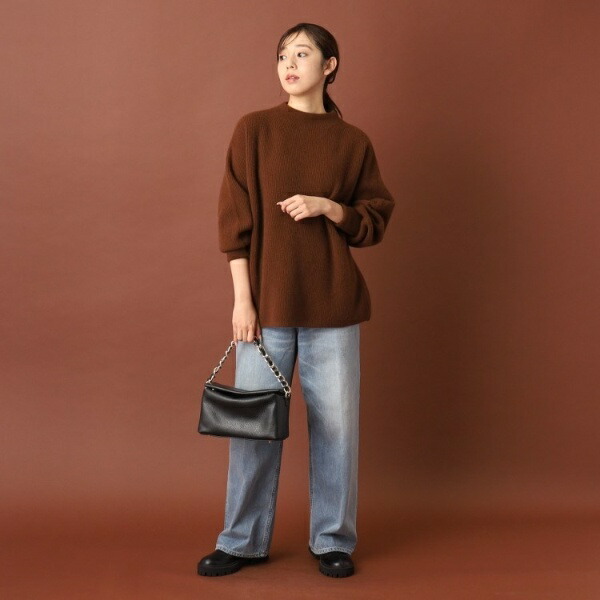 楽天市場】BATONER（バトナー）カシミヤ フォックス ボートネック