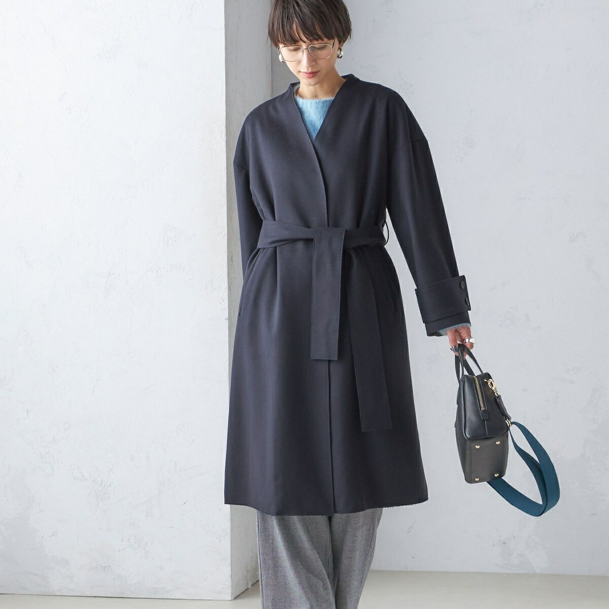 楽天市場】MANTECO ノーカラー コート／シップス（SHIPS） : 丸井