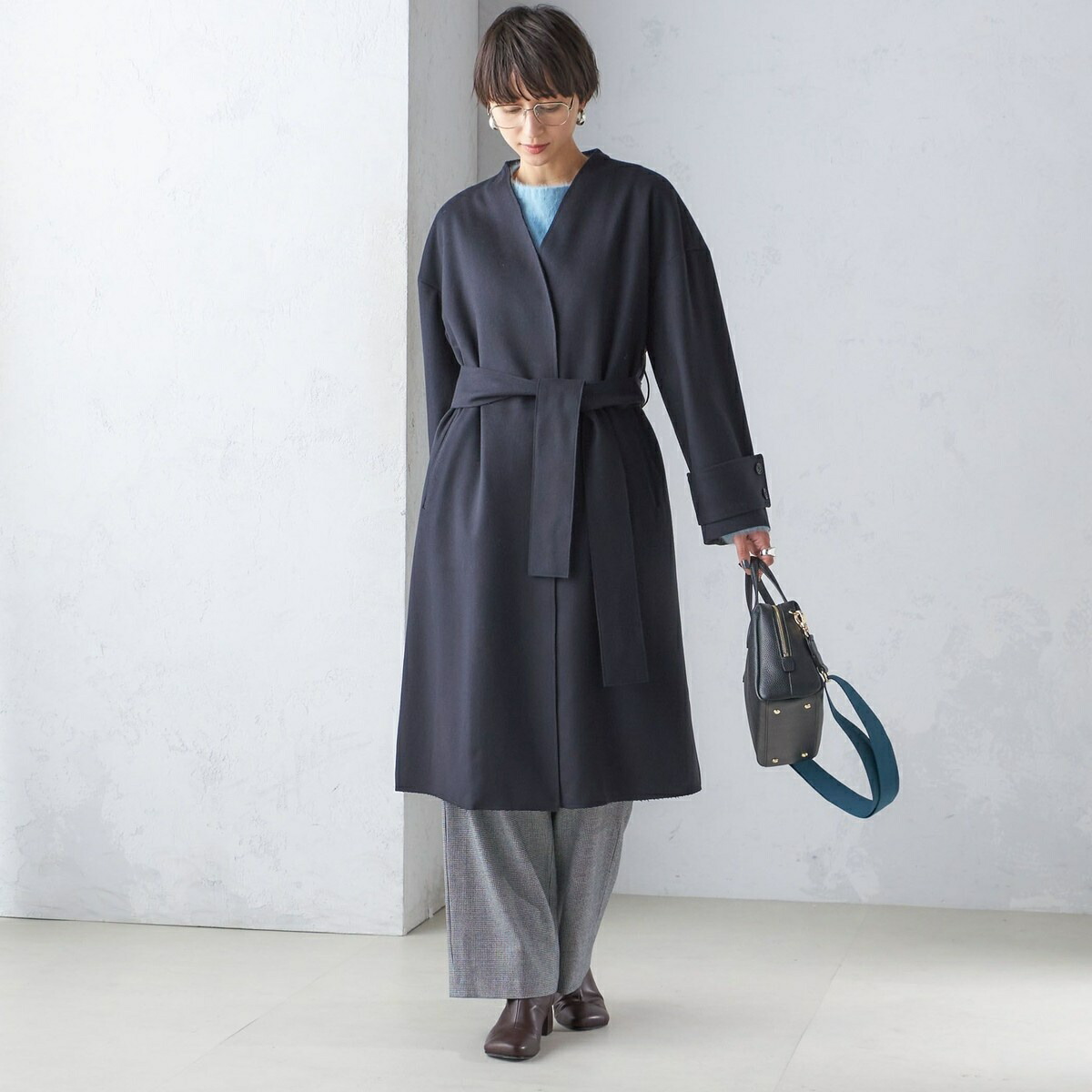 楽天市場】MANTECO ノーカラー コート／シップス（SHIPS） : 丸井