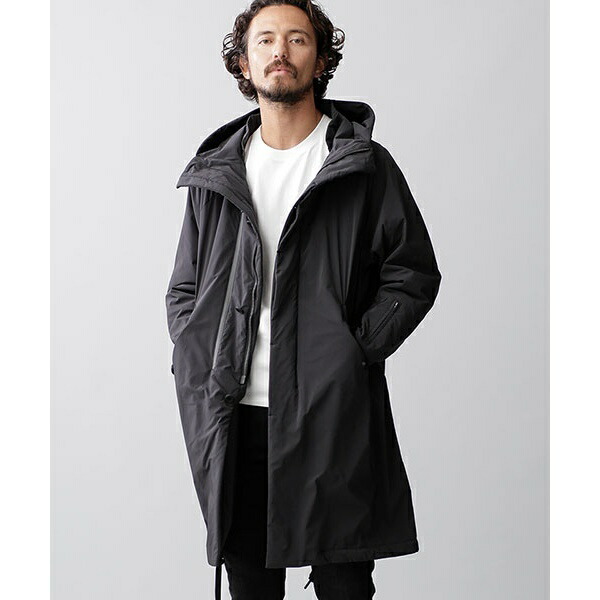 楽天市場】機能中綿ロングモッズコート（西川ダウン(R)ベスト付