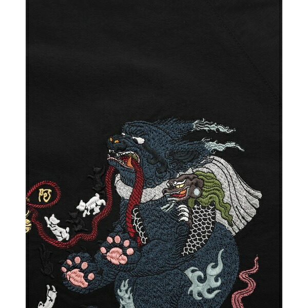 楽天市場】【ユニセックス】コラボレーションブルゾン/阿吽猫破魔矢