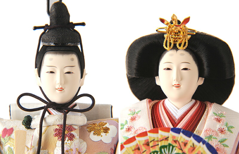 楽天市場】雛人形 収納飾り 三段 名匠・逸品飾り 菊華雛 御雛 金彩刺繍