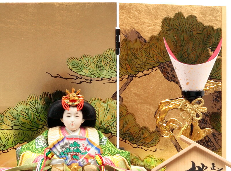 楽天市場】雛人形 久月 コンパクト ひな人形 雛 収納飾り 親王飾り 久