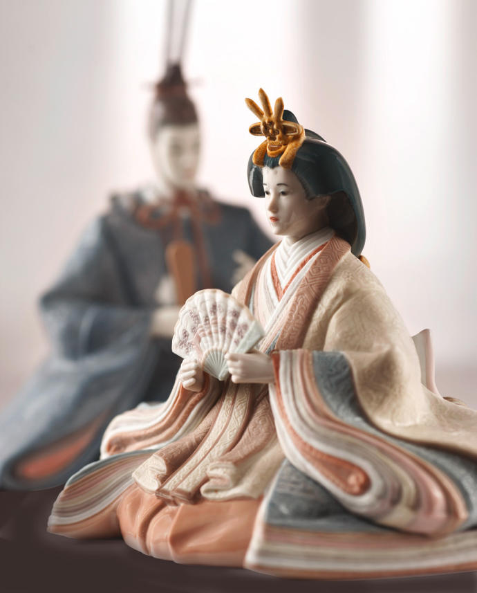 楽天市場】リヤドロ 雛人形 Lladro ひな人形 雛 親王飾り 本体のみ