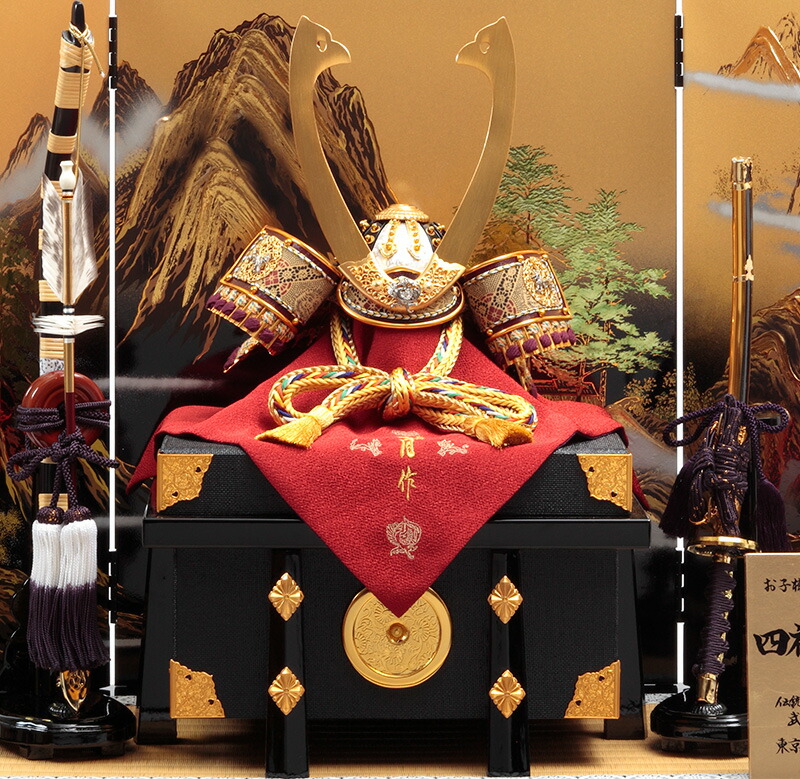 楽天市場】【クーポン利用で10%OFF】五月人形 久月 兜平飾り 兜飾り 高