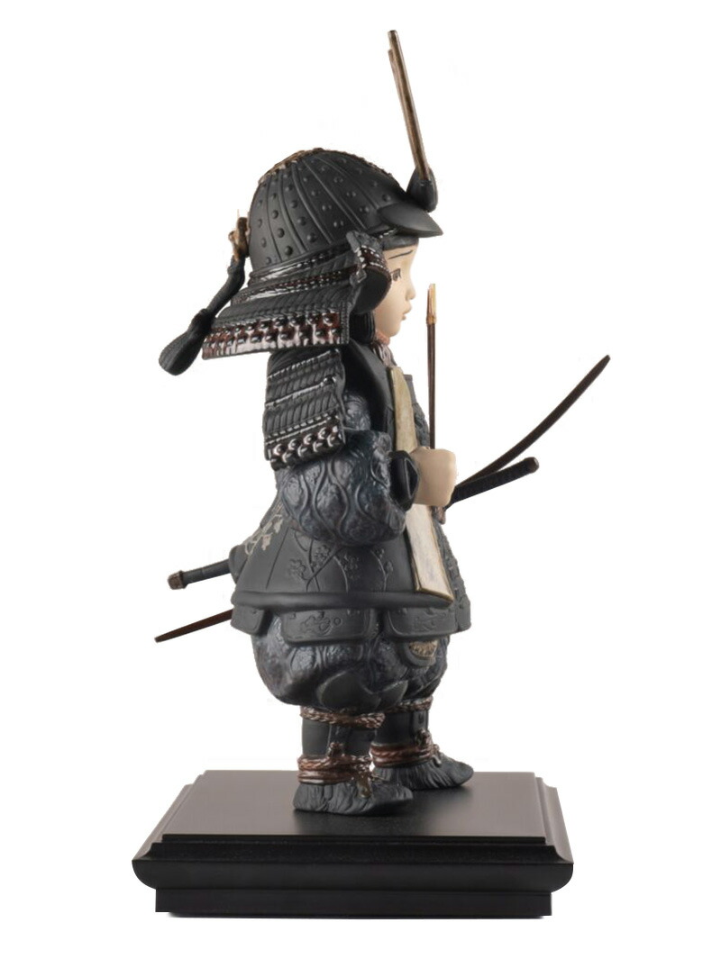 楽天市場】リヤドロ 五月人形 Lladro 子供大将飾り 武者人形 若武者