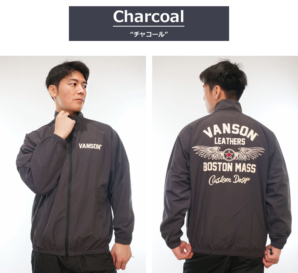 楽天市場】バンソン フライングスター刺繍 ナイロンジャケット メンズ