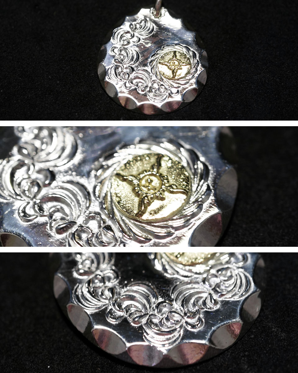 楽天市場】ポイント2倍!!ファーストアローズ K18付 浮きカラ草彫り