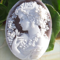 楽天市場】Raffaele Pernice作 シェルカメオルースラファエレ