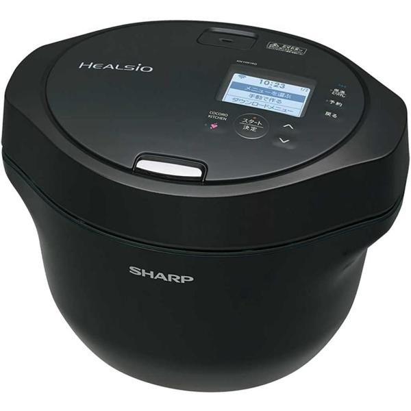 楽天市場】[KN-HW16G-B]シャープ ヘルシオ ホットクック ブラック 1.6L