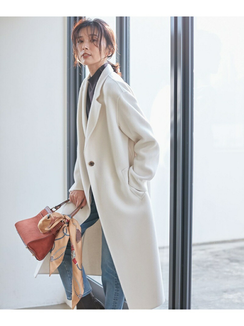 楽天市場】【SALE／50%OFF】ウールリバー ロングコート 23区 L