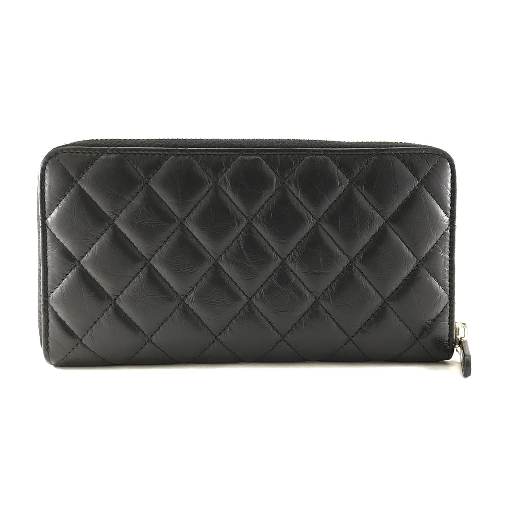 楽天市場】シャネル 長財布 CHANEL ラウンドファスナー エンブロイ
