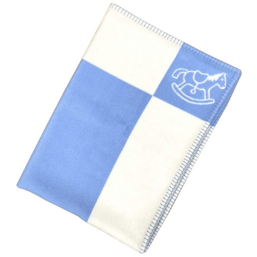 楽天市場】エルメス HERMES 大判 ブランケット おくるみ 赤ちゃん