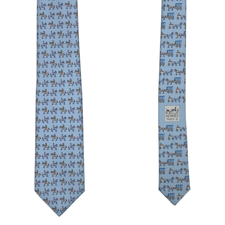 楽天市場】【新品】 エルメス HERMES ネクタイ シルクツイルタイ 7CM
