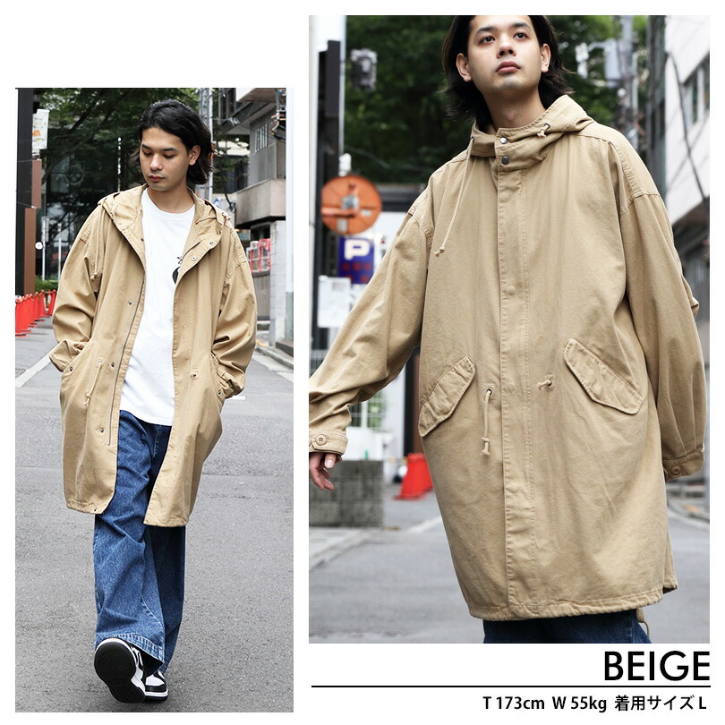楽天市場】モッズコート メンズ コート【 送料無料 】全3色 新作