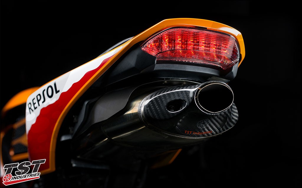 Carbon Fiber Exhaust Tip | Honda CBR600RR 2013-2022
